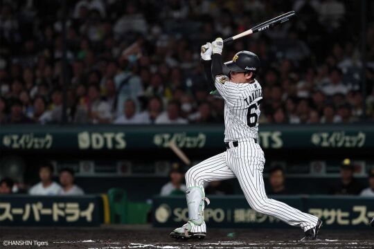 梅野がプロ初サヨナラ！の記事画像