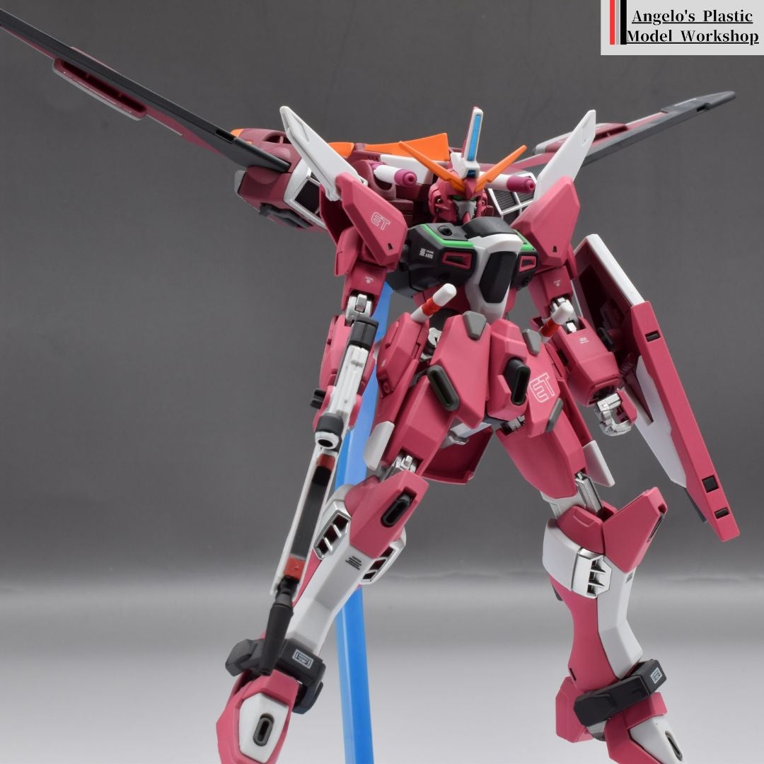 HGCE インフィニットジャスティス全塗装 | アンジェロのプラモデル工房