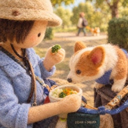 画 像 チャッピーのフェルト加工が好きすぎる の記事より 1つ目