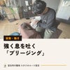 強く息を吐く「ブリージング」が、理想的な姿勢を作り腰痛の起きにくい体を作るの画像