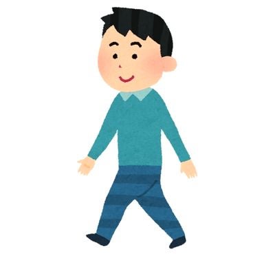 男性が「さっさか歩き」を推奨
