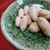 今年の落花生は不作でがっかりの画像