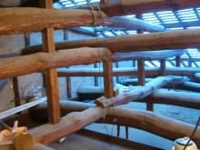 新居町屋古民家小屋組1
