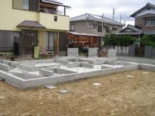 貴布祢の家基礎完了