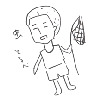 虫取り少年の画像