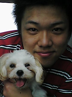 僕と愛犬モコ