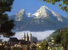 オーストリアのとある村の風景