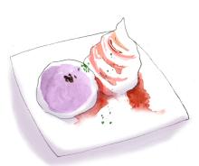 プリン大福