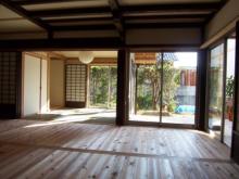 今日の(有)OSCM住宅工房の動き-むかいやまの家居間