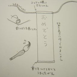 垂れ幕をつくって