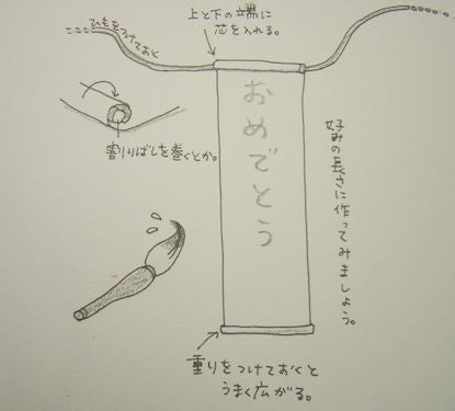 垂れ幕をつくって