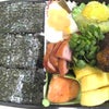 昨日のお弁当の画像