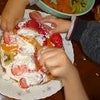 子供のデコレーションケーキ☆の画像