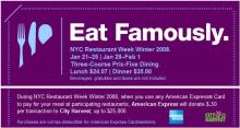restaurant week