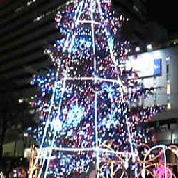 (仮)★Luckymanどっとｃｏｍ★～ついに京橋花月がオープンしましてんＳＰ～-大阪の風景_2008-12-10_19-26・X'masツリー(倖田來未produce)・HEP F
