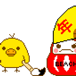 ○白い黒とメリメリゴーランド○-a