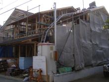 今日の(有)OSCM住宅工房の動き-はまだ屋根外観1/19