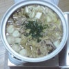 昨日のばんごはんは鍋(o^∀^o)の画像