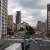 加古町交差点～朝と夜の画像