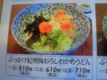 ぶっかけ紀州梅③