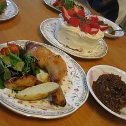 お気楽なワタシの日常-クリスマスのご飯