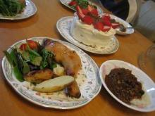 お気楽なワタシの日常-クリスマスのご飯