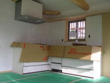 今日の(有)OSCM住宅工房の動き-きぶねｷｯﾁﾝ工事