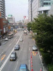 横浜の道路風景