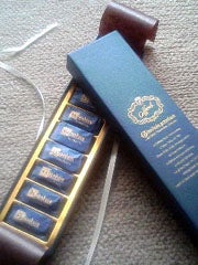お礼チョコ