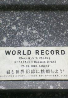 ワールドレコード