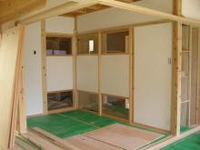 今日の(有)OSCM住宅工房の動き-貴布祢の家建具工事1