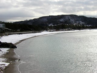 2006　一色海岸の雪景色