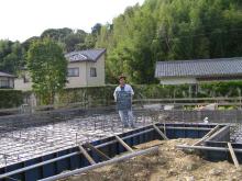 むかいやま基礎配筋検査