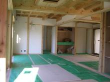 今日の(有)OSCM住宅工房の動き-貴布祢の家内装工事完了