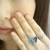 ★newモルフォ蝶リング★の画像