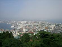 函館山途中