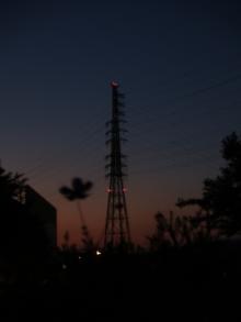 鉄塔1020夕景