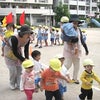 運動会のリハーサルの画像
