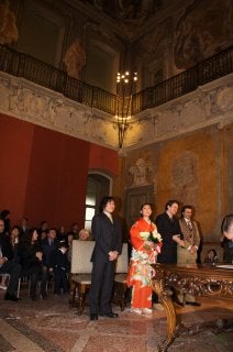 イタリアで結婚式