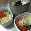 『鶏胸肉とキャベツのマスタード和え』のお弁当。の画像