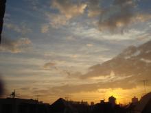 2008/10/07朝焼け